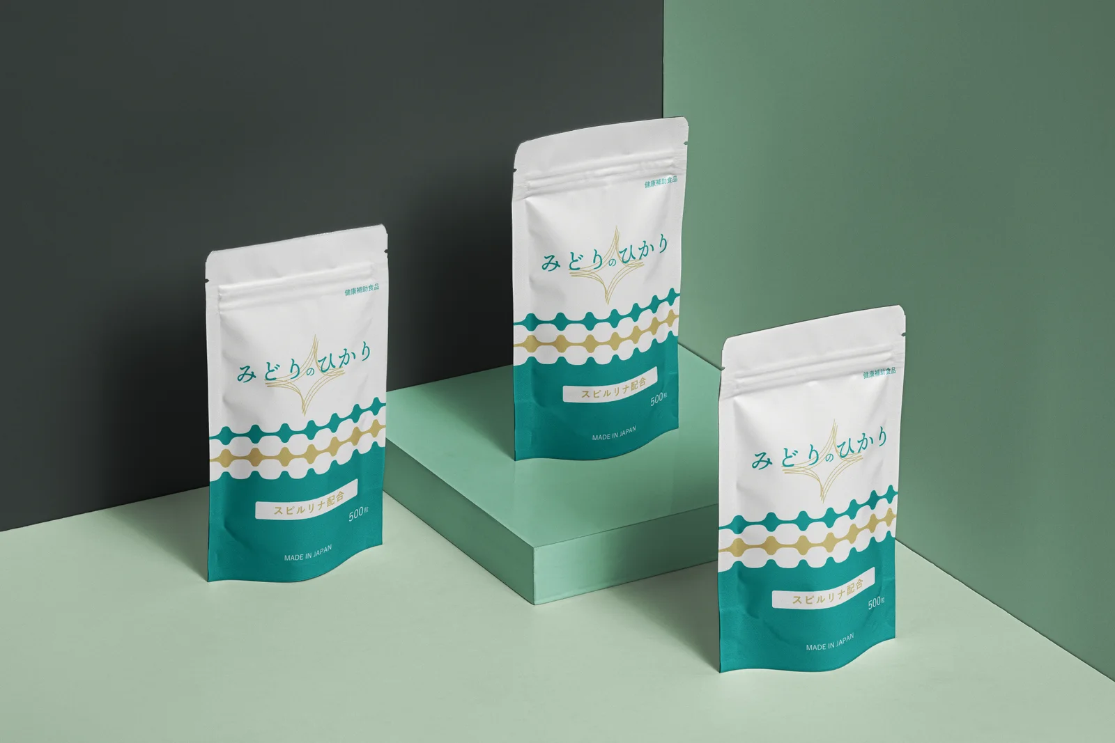 みどりのひかり — Package Design