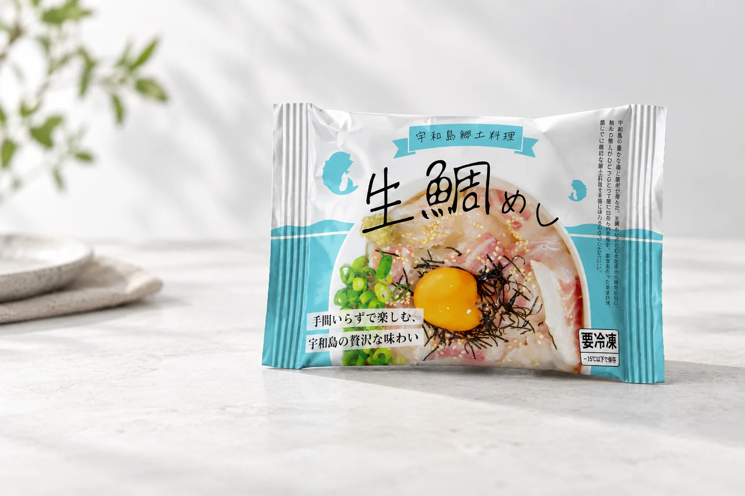 生鯛めし — Package Design
